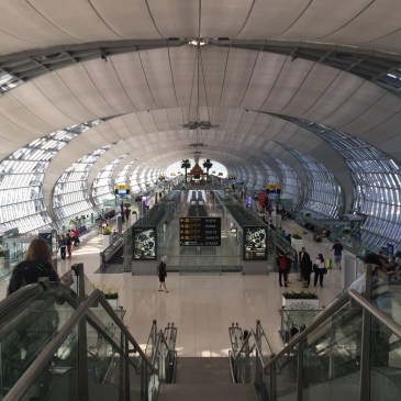 Airport in Bangkok, Thailand