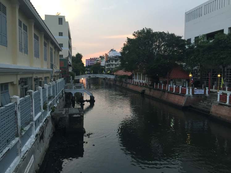 Canal in Bangkok, Thailand