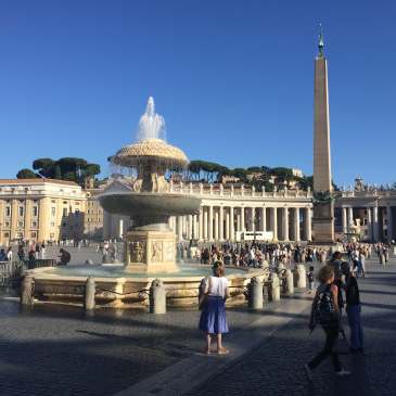 St. Peter's Square in the Vatican City