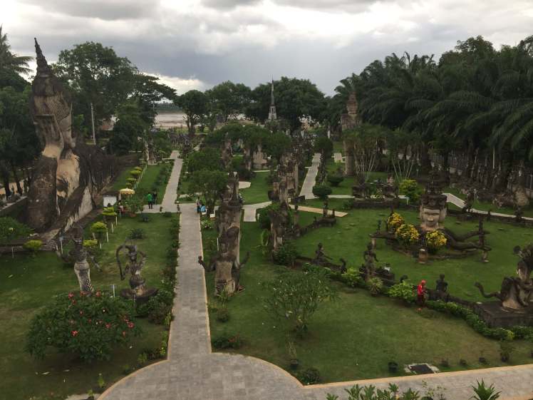 Buddha Park in Vientiane, Laos