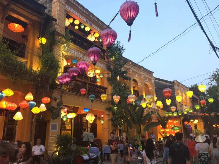 Evening Lanterns in Hoi An, Vietnam