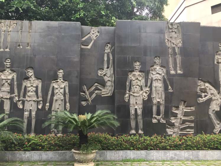 The Hoa Lo Prison (Maison Centrale) in Hanoi, Vietnam