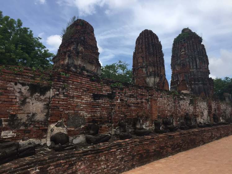 Khmer-Style Temple in Ayutthaya, Thailand
