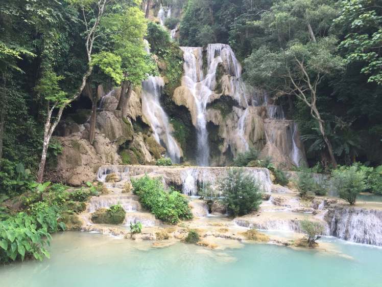 Kwang Si Falls near Luang Prabang, Laos