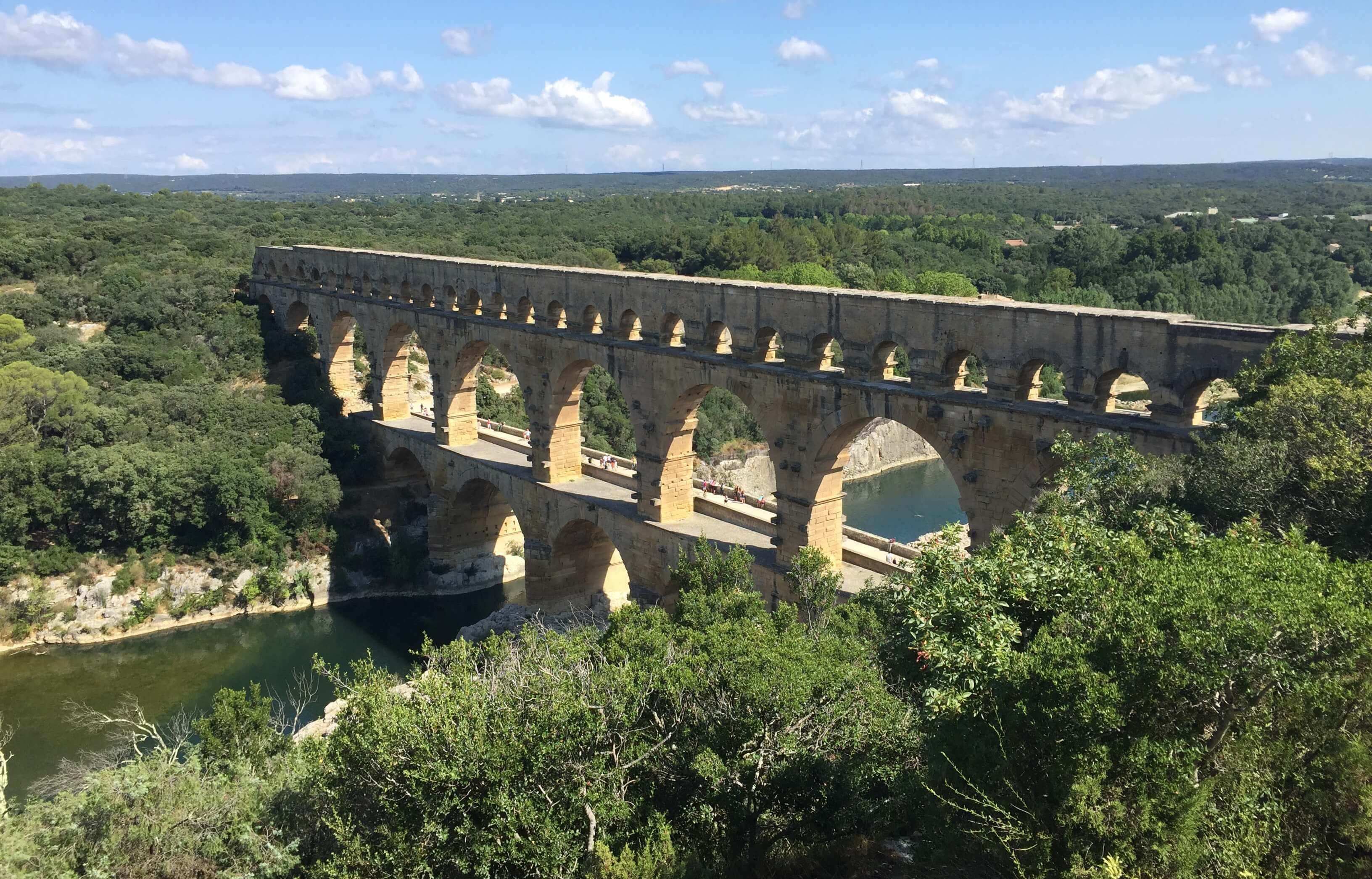 Le Pont du Gard near Nîmes, France