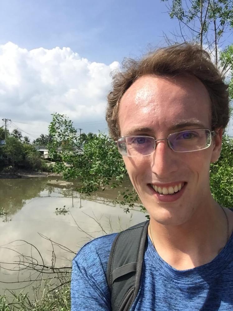 Selfie in the Mekong Delta, Vietnam