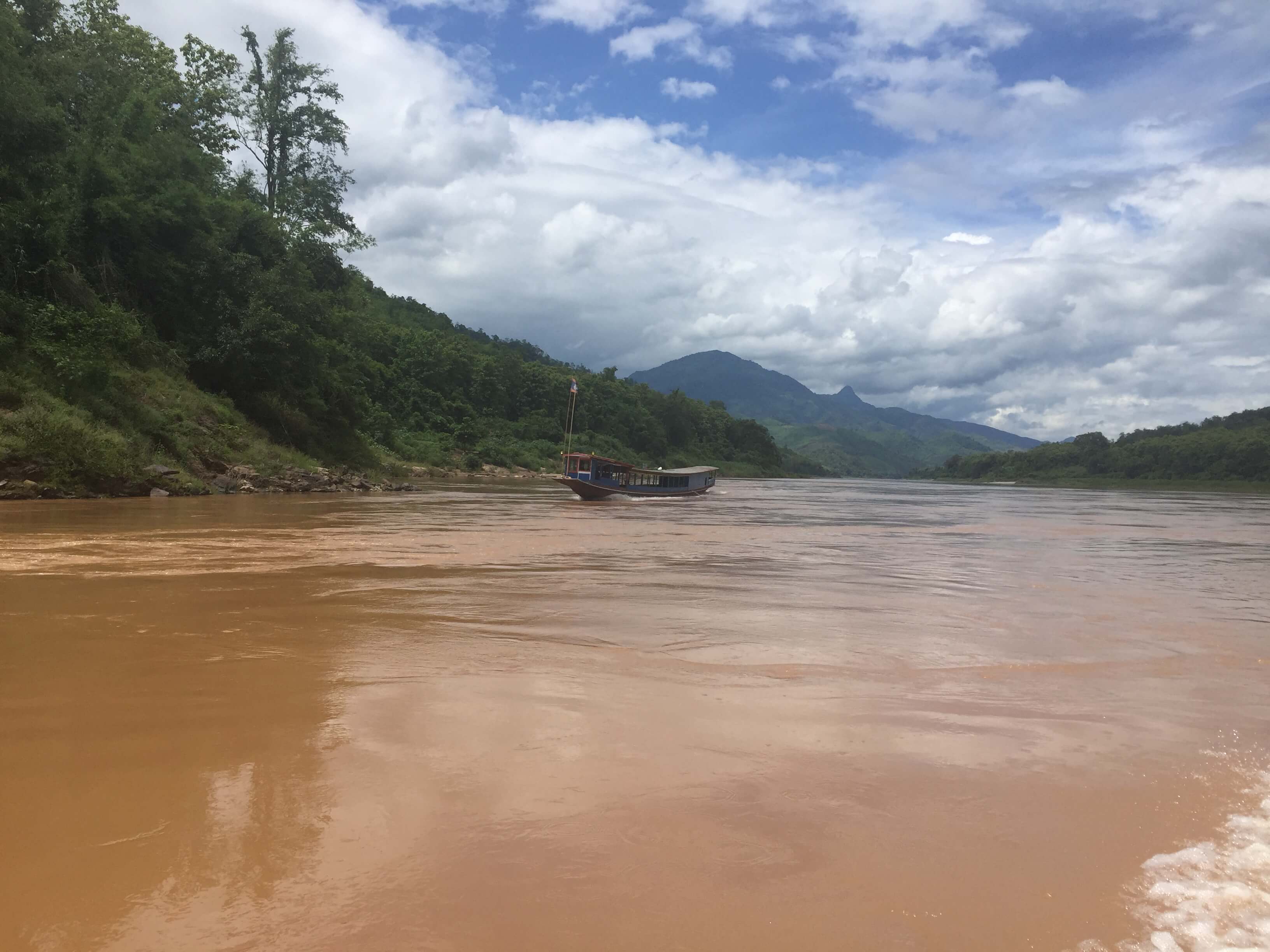 The Mekong River in Laos