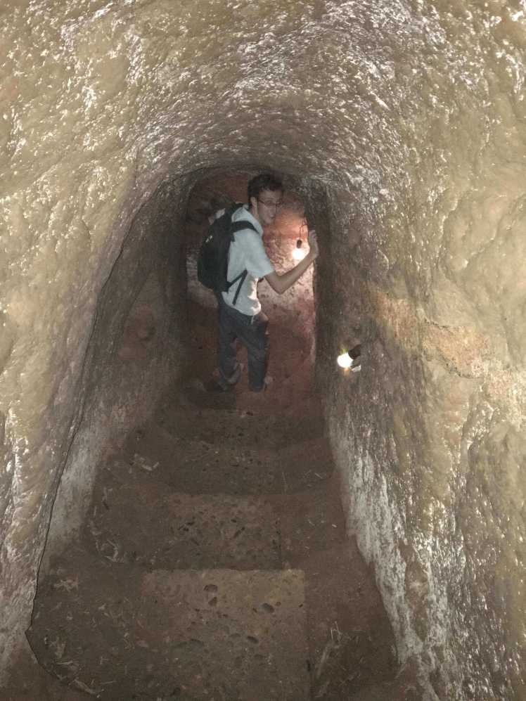 The Vinh Moc Tunnels in the Village of Vinh Moc, Vietnam