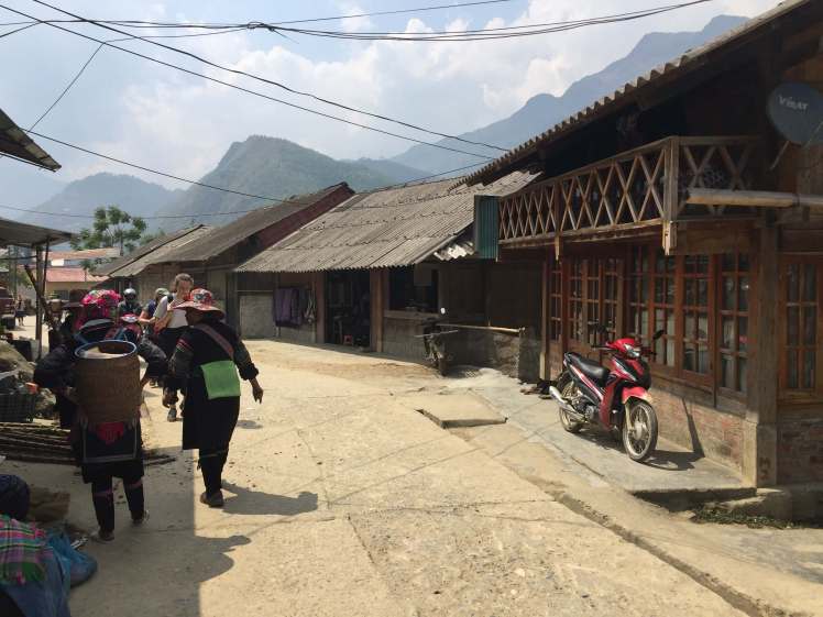 A Mountain Village in Sapa, Vietnam