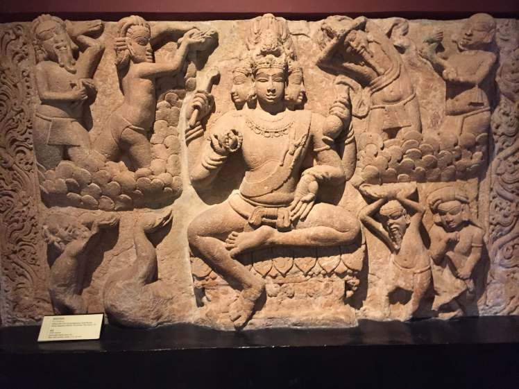 Brahma Statue at a Museum in Mumbai, Maharashtra, India