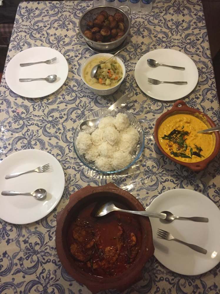 Dishes of Kerala at Nimi's Cooking Class in Munnar, Kerala, India