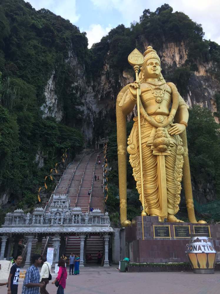 Entrance to Batu Caves in Kuala Lumpur, Malaysia