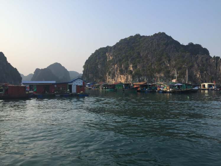 Floating Village in Lan Ha Bay, Vietnam