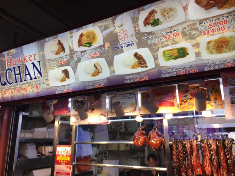 Hawker Chan in Singapore