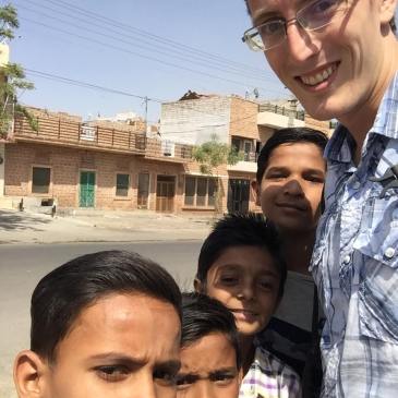 Selfie with Kids in Jodhpur, Rajasthan, India