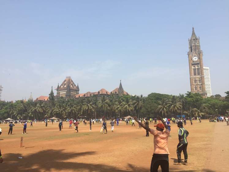 Oval Maidan in Mumbai, Maharashtra, India