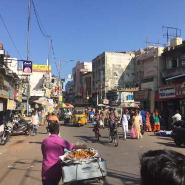 Street in Chennai, Tamil Nadu, India