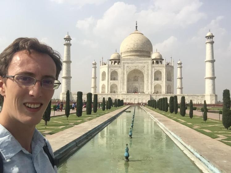 The Taj Mahal in Agra, India
