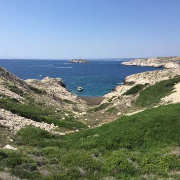 Île de Pomègues in Marseille, France