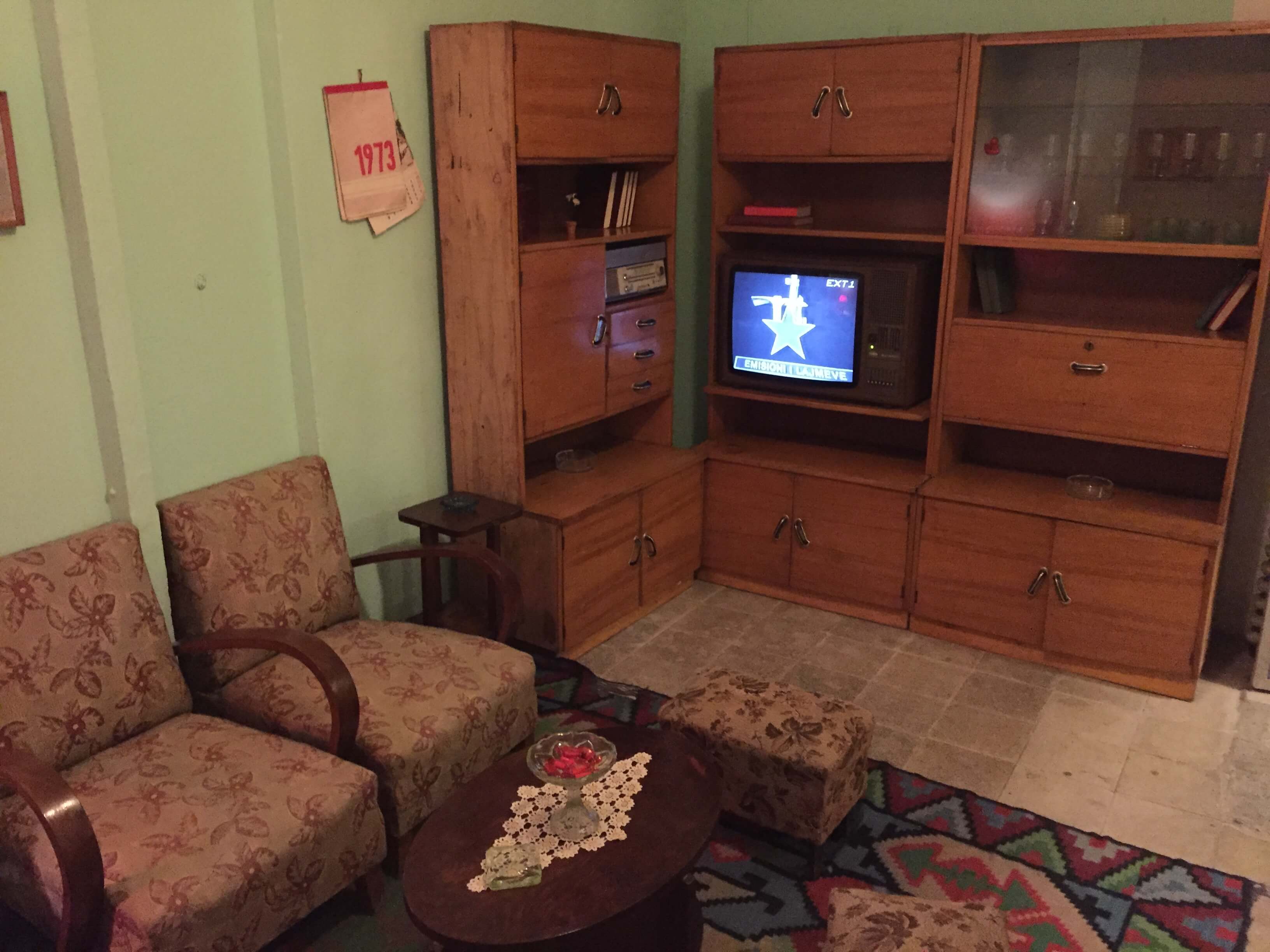 A Room in Bunk'Art, Tirana, Albania