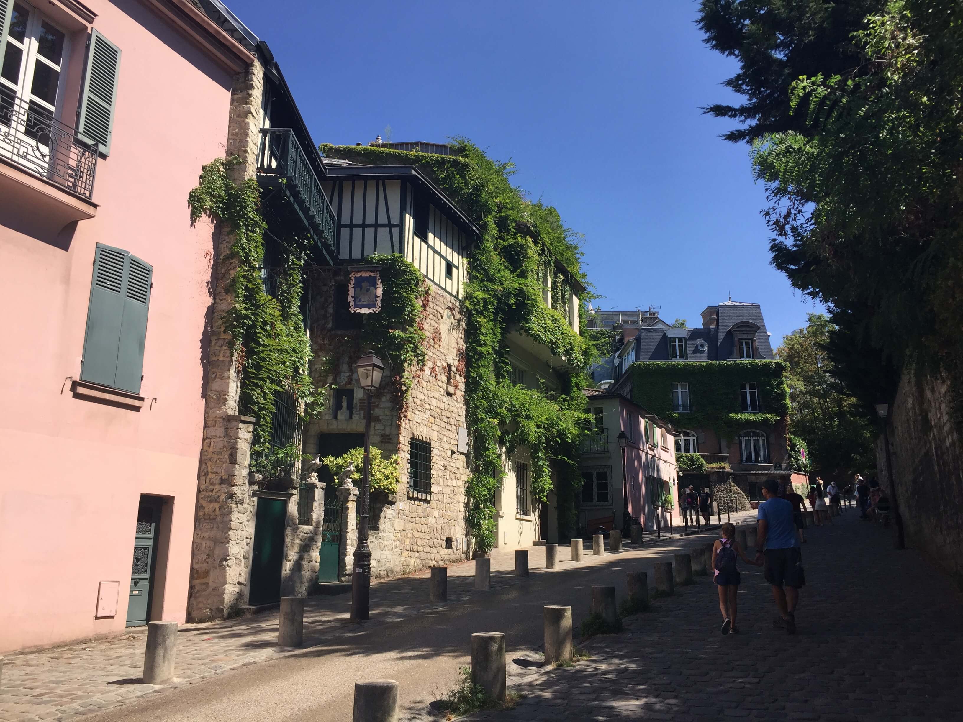A Street in Montmartre, Paris, France