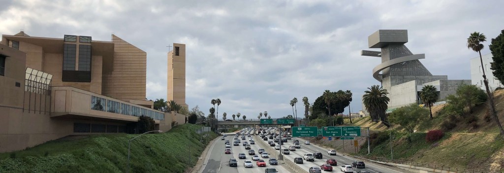 Cathedral of Our Lady of the Angels in Los Angeles, California, USA