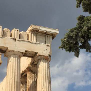 Colums of the Parthenon, Athens, Greece