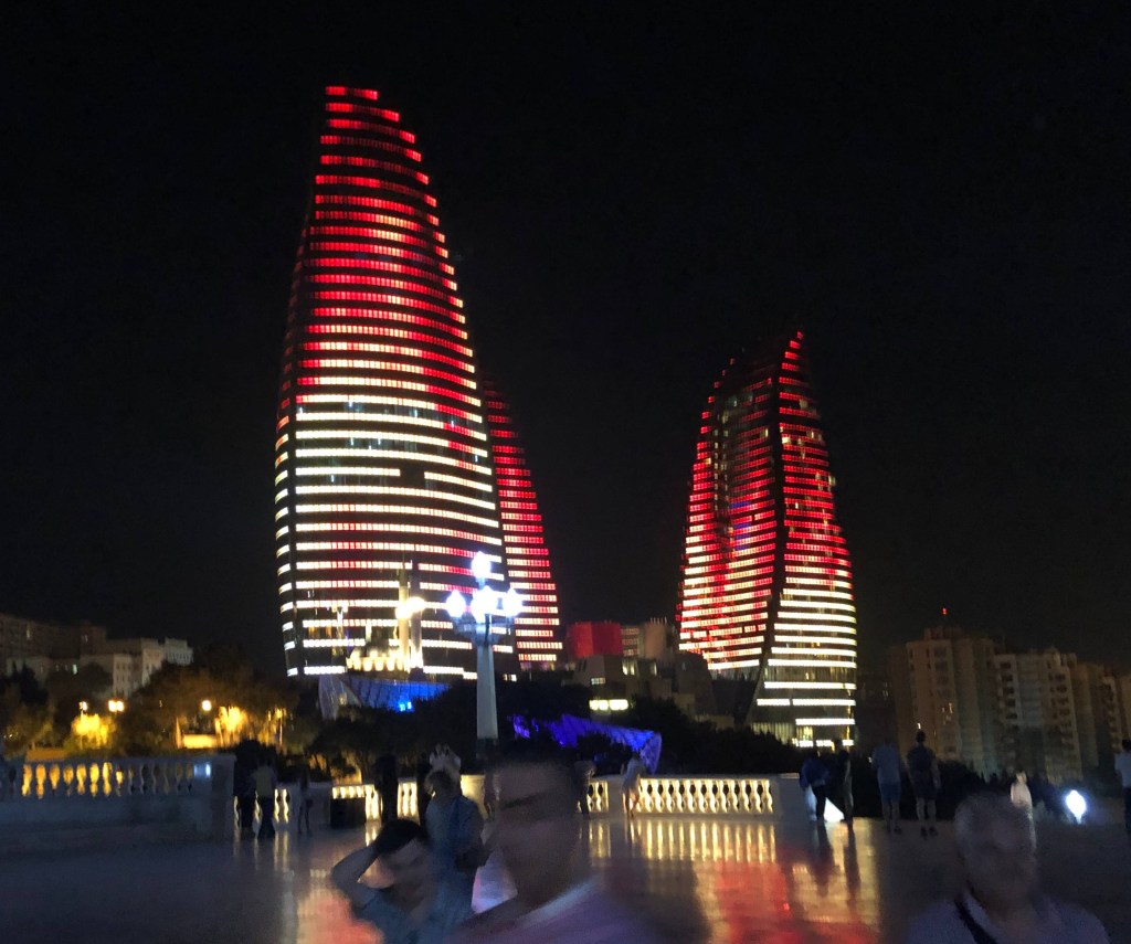 Flame Towers, Baku, Azerbaijan
