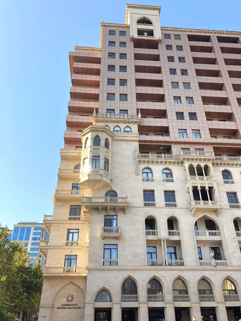 Embellished Facade in Baku, Azerbaijan