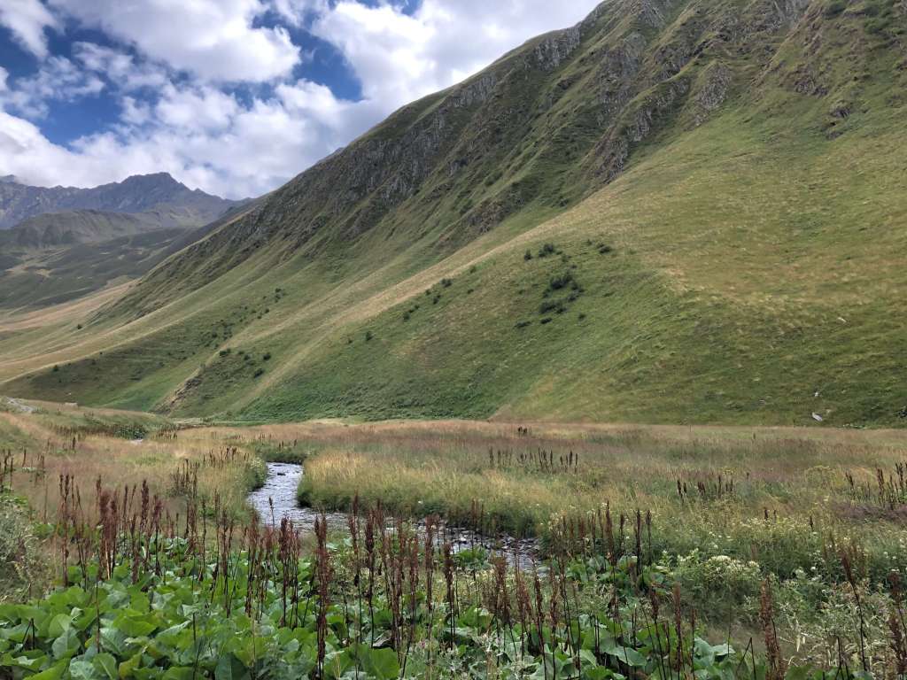 Hiking in Juta Valley, Georgia