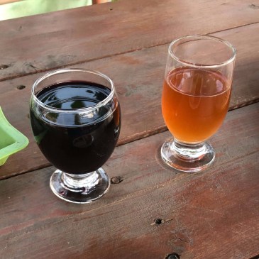 Wine at Nato & Lado Guesthouse, Sighnaghi, Georgia