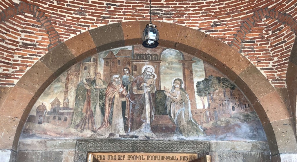 Church Artwork, Etchmiadzin, Armenia