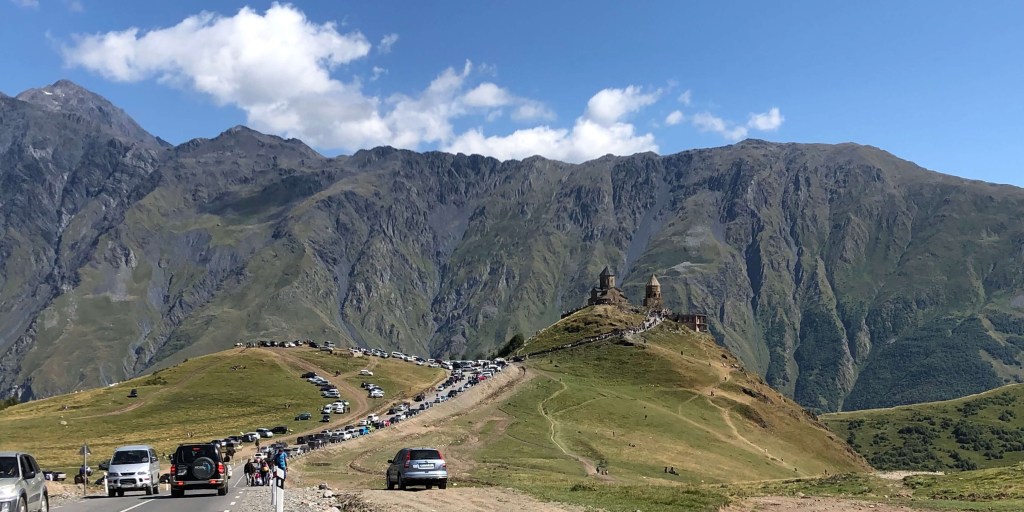 Gergeti Trinity Church, Kazbegi, Georgia