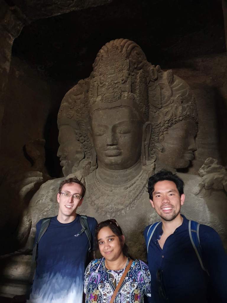 Sadashiva Carving, Elephanta Island, Maharashtra, India