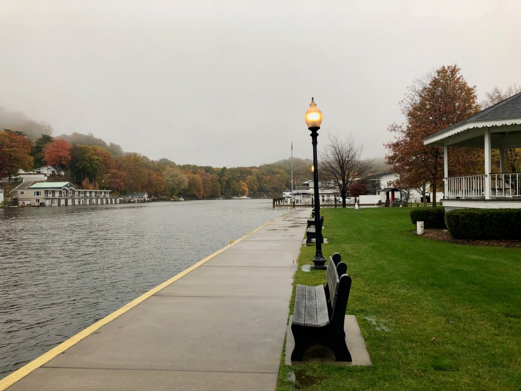 Rainy Day in Saugatuck, Michigan, USA